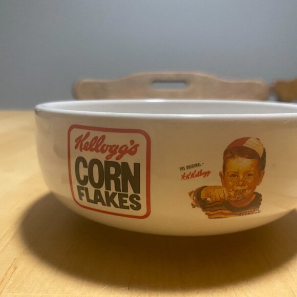 12-(VK) Vintage.Kitchen. Collectors. Rare. Norman Rockwell. Kelloggs. Bowls. - Picture 6 of 13